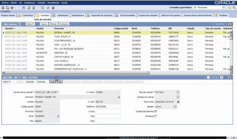 Siebel CRM - Testing Tools