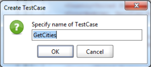 TestCase Name Window