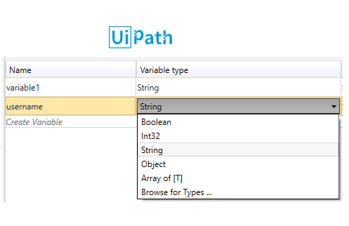 How to create variables in UiPath – RPA – Robotic Process Automation