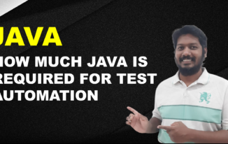 How much Java is required for test automation career??